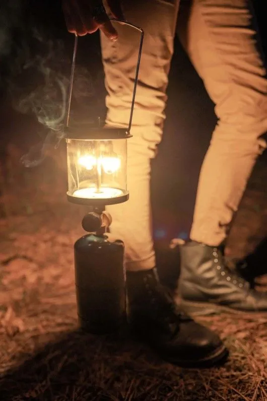 PROPANE LANTERN - DOUBLE MANTL